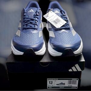 Men’s Adidas Duramo SL 2.0 Dark Blue Halo Silver U.S. Size 12